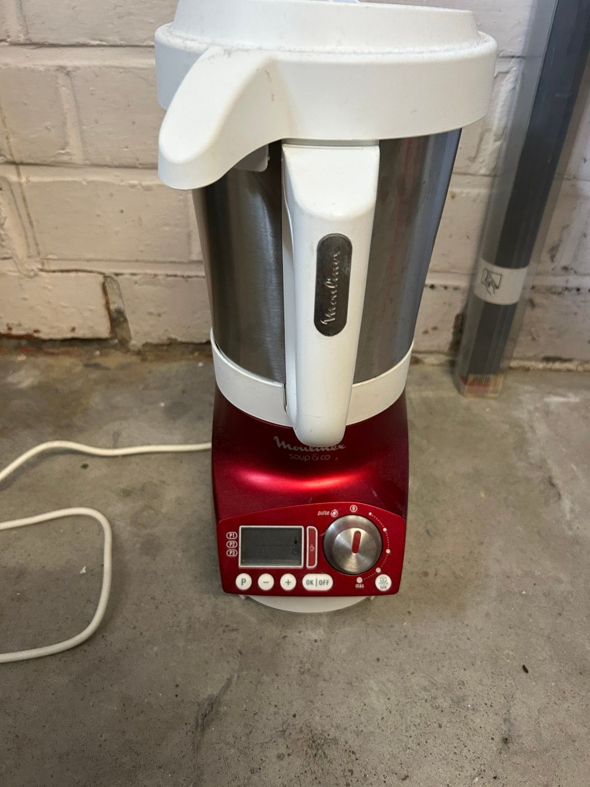 Soepmaker moulinex, Electroménager, Mélangeurs de cuisine, 1 à 2 litres, Enlèvement ou Envoi, Utilisé, 3 vitesses ou plus