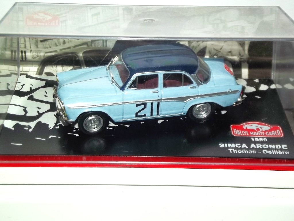 Simca Aronde - Rallye Monte-Carlo 1959, Hobby & Loisirs créatifs, Enlèvement ou Envoi, Comme neuf, Voiture