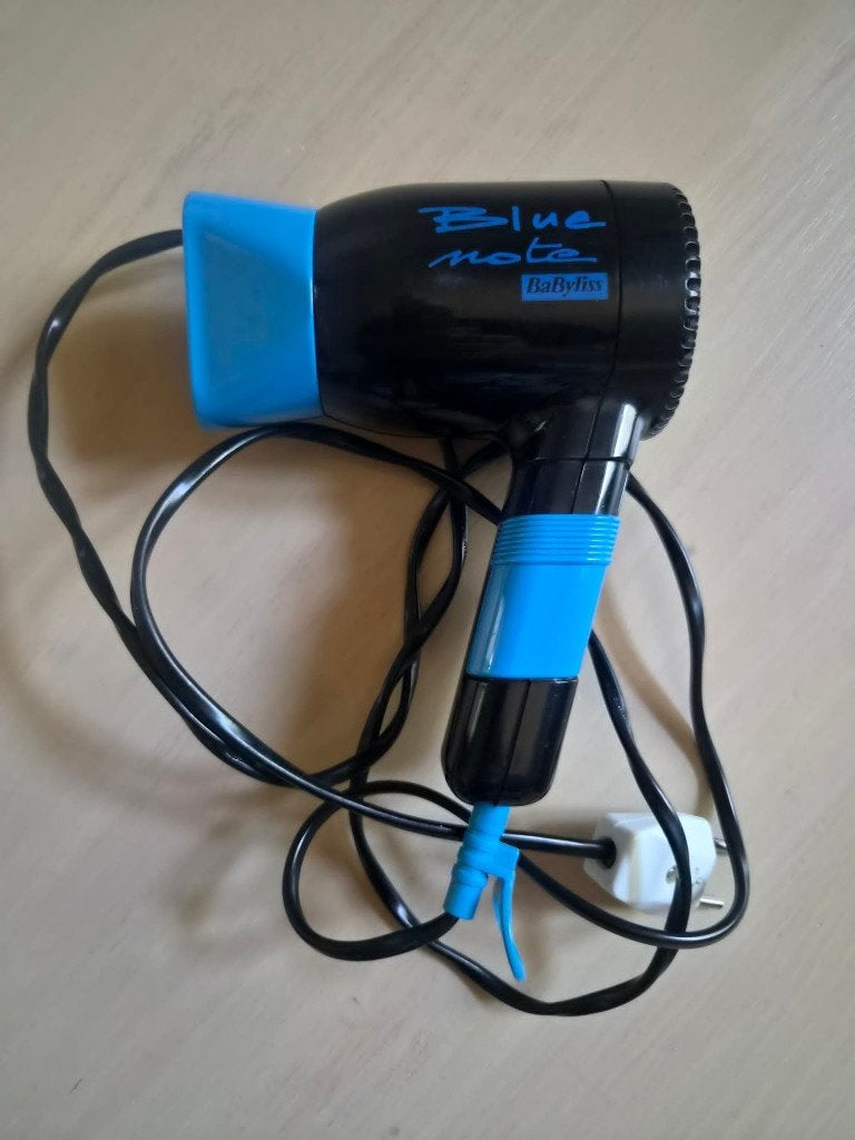 Séche cheveux : BaByliss Blue Note (1200W), Enlèvement, Comme neuf, Sèche-cheveux