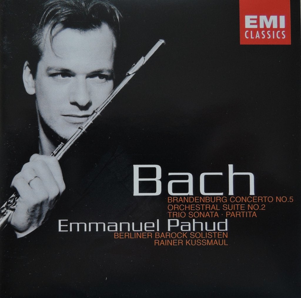 Bach / Brandenburg Concerto 5 ea - Pahud - EMI - 2001, Orchestre ou Ballet, Baroque, Enlèvement ou Envoi, Comme neuf