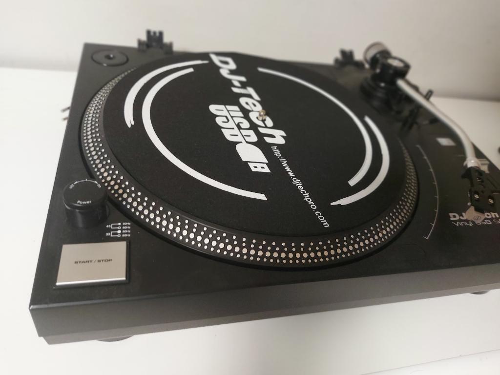 Platine Vinyle DJ-Tech - Excellent Modèle 33-45 LP, Enlèvement ou Envoi, Comme neuf, Tourne-disque