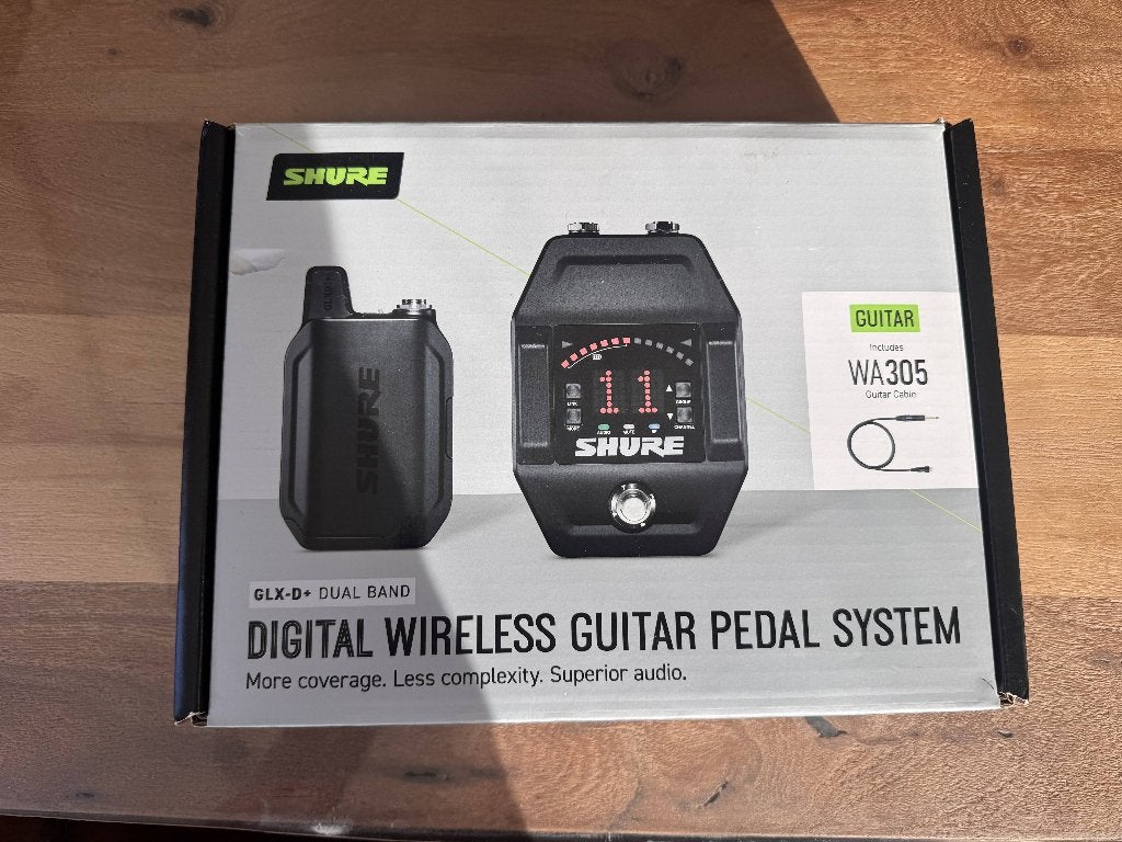 Shure GLX-D+ 9 ( Nieuw Nog in de doos), Enlèvement, Neuf