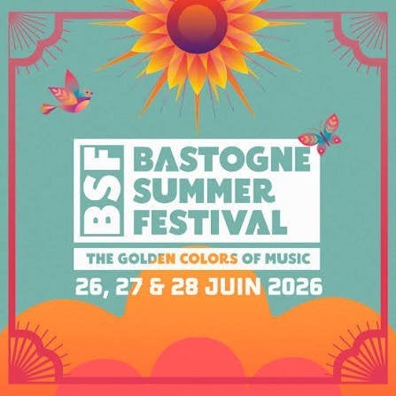4 ticket au Bastogne Summer Festival le 26 juin, Tickets en Kaartjes, Concerten | Nederlandstalig, Drie personen of meer, Juni