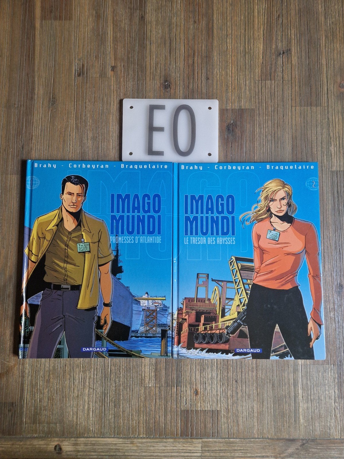 Lot de 2 bd imago mundi 1 et 2,EO, Enlèvement ou Envoi