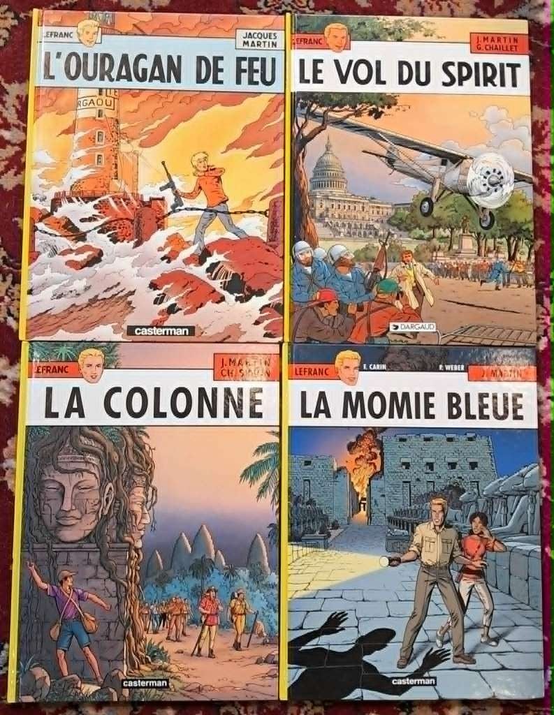 Fefranc - 7 BD, Livres, BD, Plusieurs BD, Enlèvement ou Envoi, Jacques Martin, Utilisé