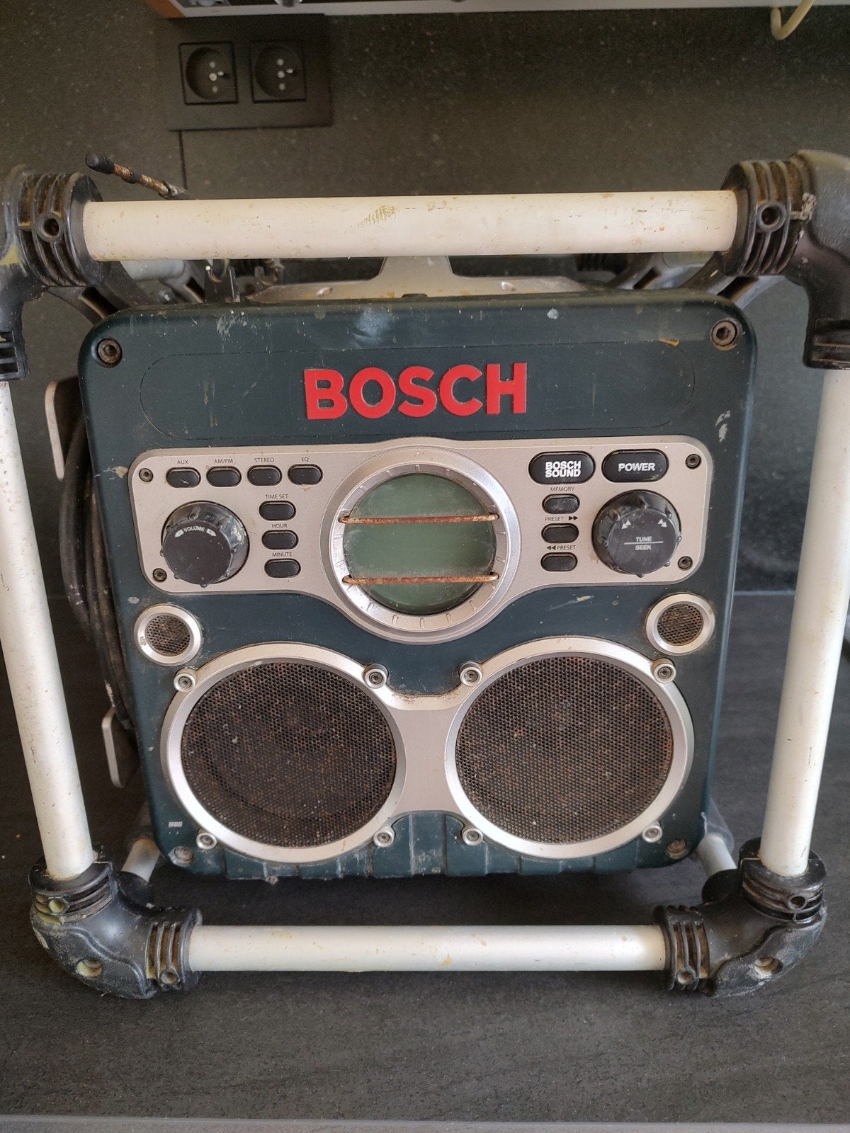 Prijsdaling! Werfradio Bosch Bouwradio, Ophalen, Gebruikt, Bouwradio