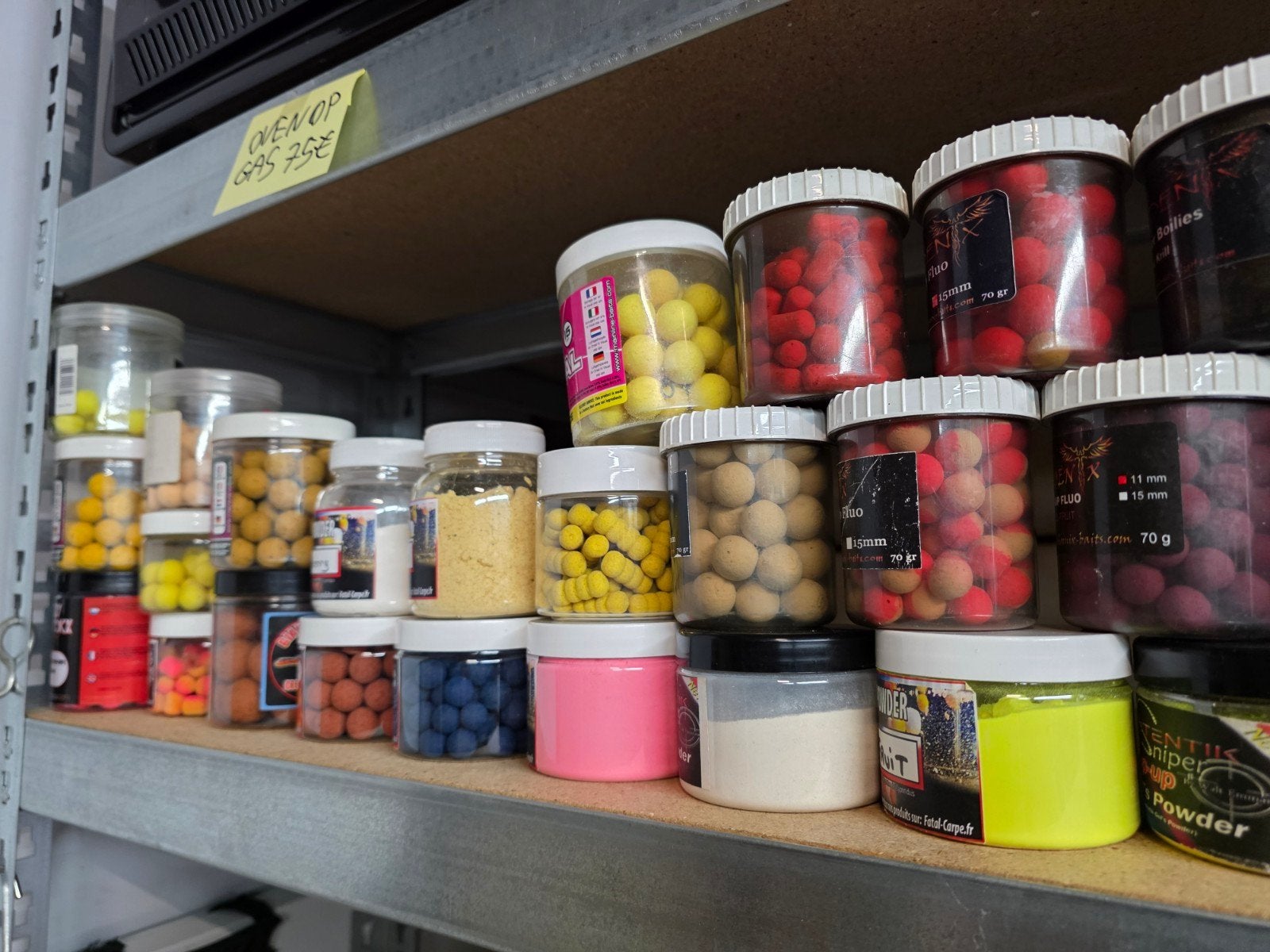 Klein materiaal en accessoires, Ophalen
