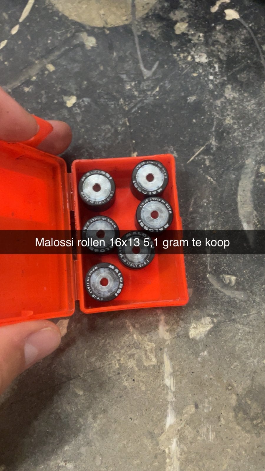 Malossi 16x13 5,1 gram, Ophalen of Verzenden