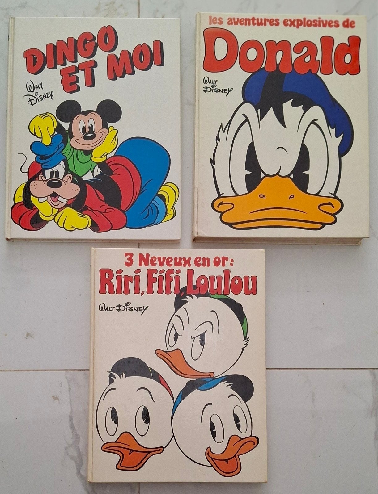 walt disney BD integrale A3 FRANCE LOISIR HACHETTE, Plusieurs BD, Enlèvement ou Envoi, Utilisé, WALT DISNEY