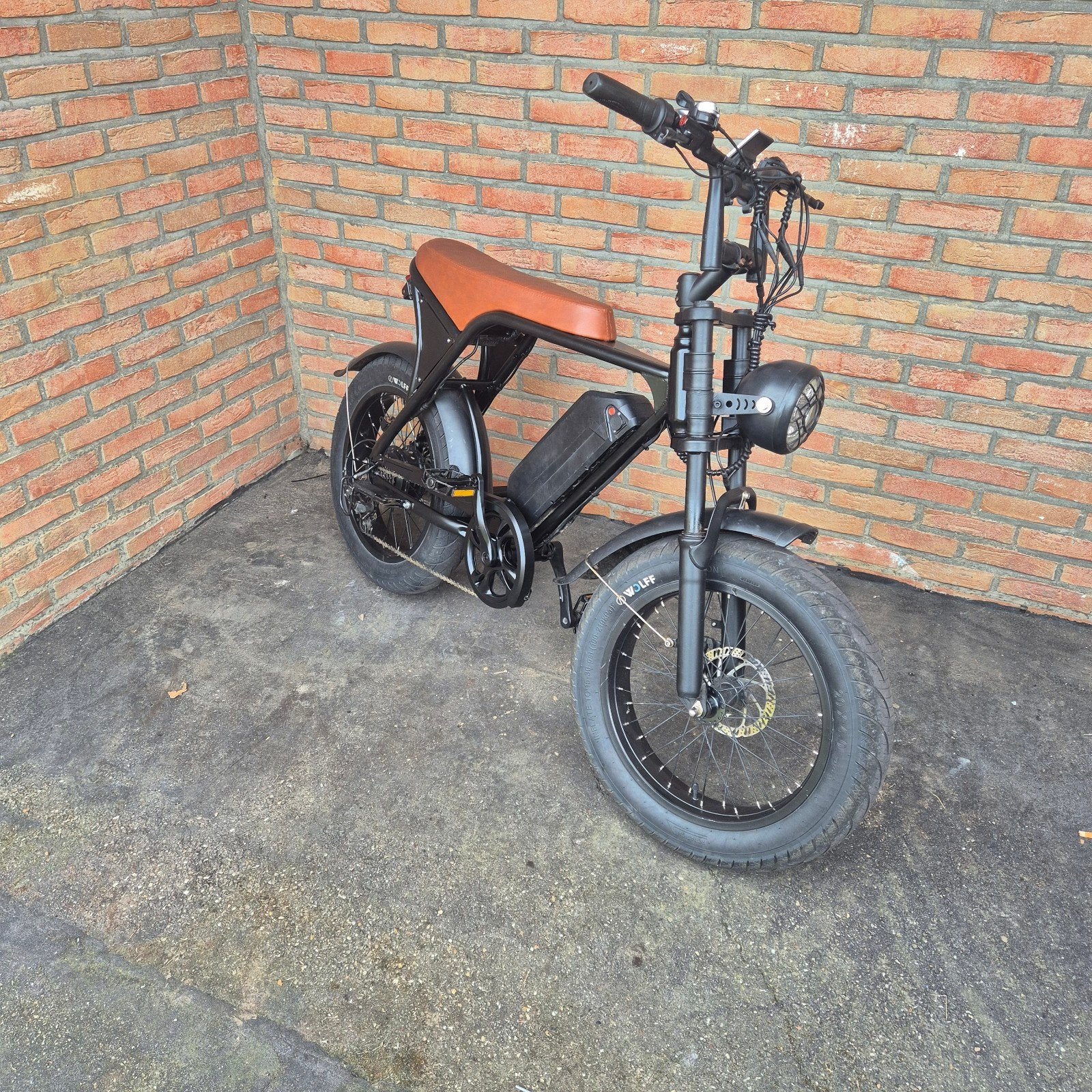 fatbike ouxi v8, Ophalen