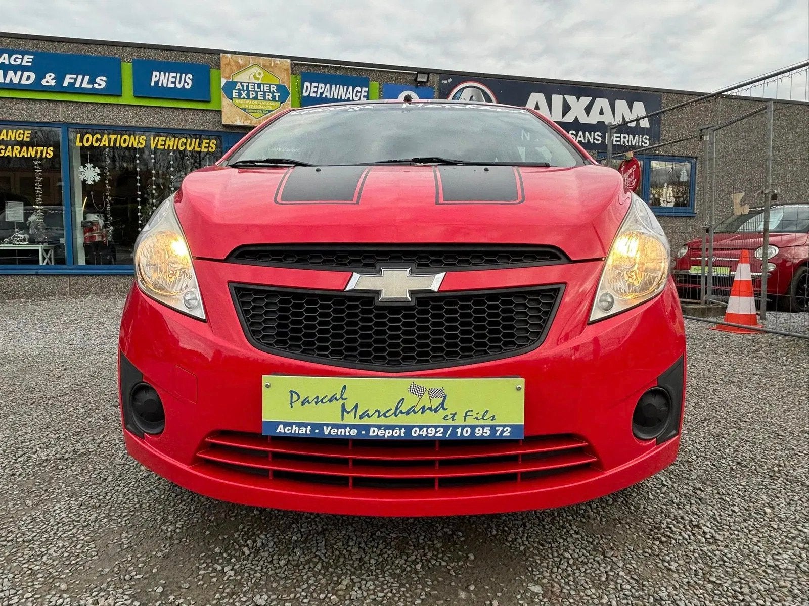 Chevrolet Spark (bj 2011), Euro 5, Stof, Bedrijf, Onderhoudsboekje