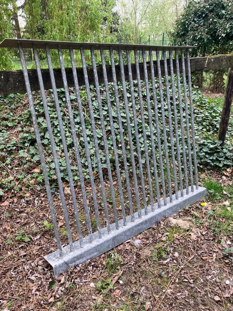 Stalwand gegalvaniseerd, L 1,5 m, H 1,27 m., Dieren en Toebehoren