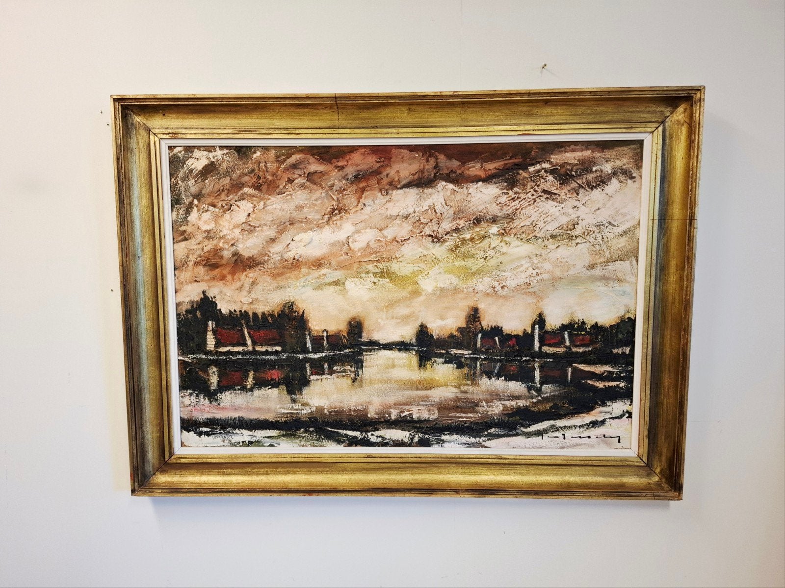 Stefaan Tessely (1933): olie op board, Ophalen