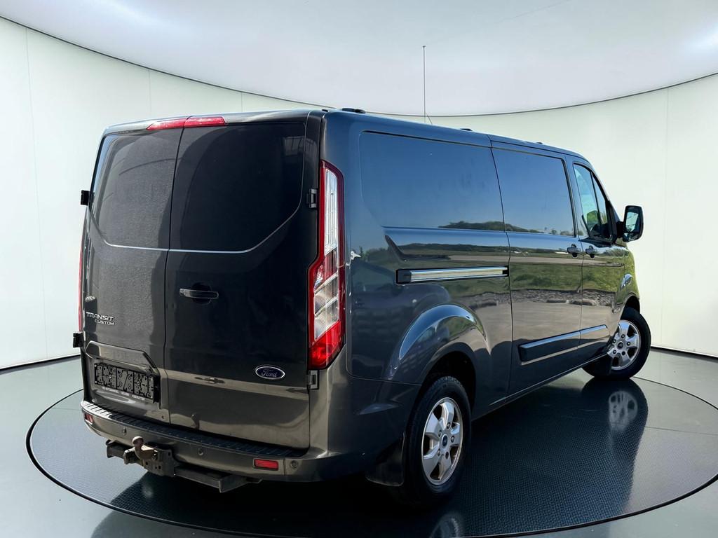 Ford Transit Custom Autom. Camera,Trekhaak, PDC, Full Option, 4 cilinders, Leder en Stof, Bedrijf, Diesel