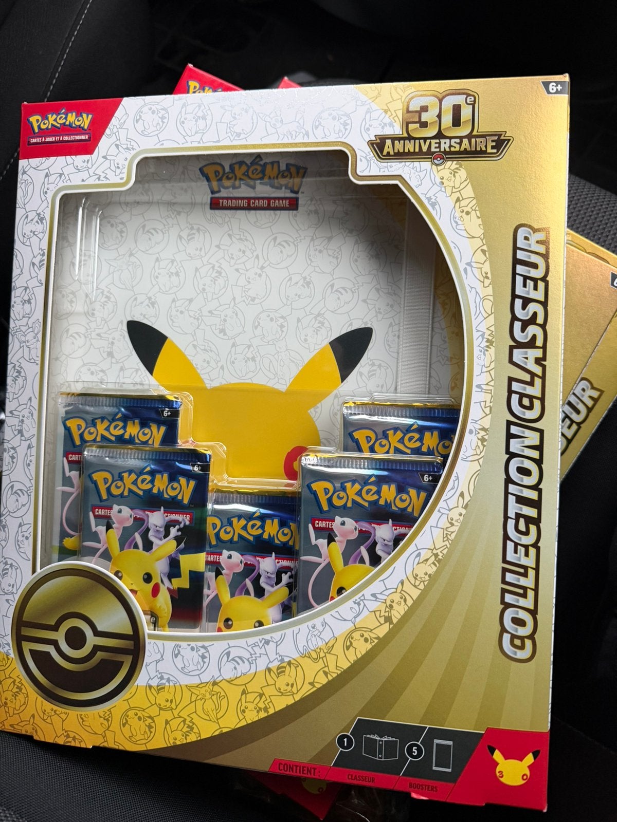 Coffret classeur pokemon 30 ans en francais, Enlèvement, Comme neuf