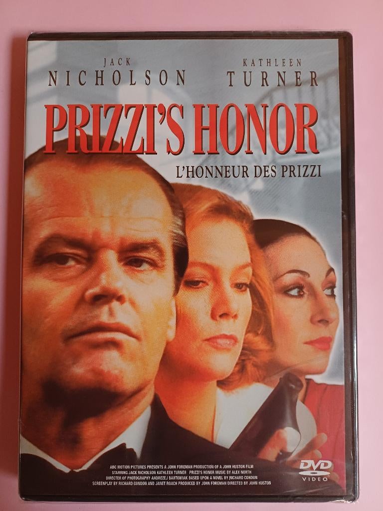 DVD L'Honneur des Prizzi in blisterverpakking, Ophalen of Verzenden, Nieuw in verpakking