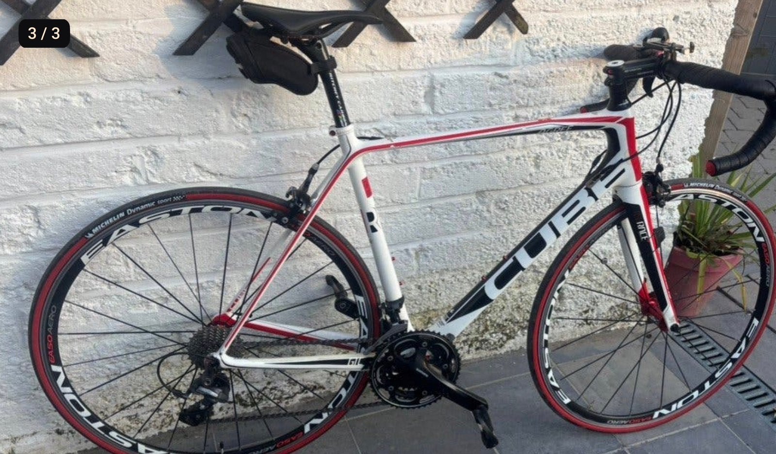 Cube koersfiets carbon, Ophalen, Gebruikt