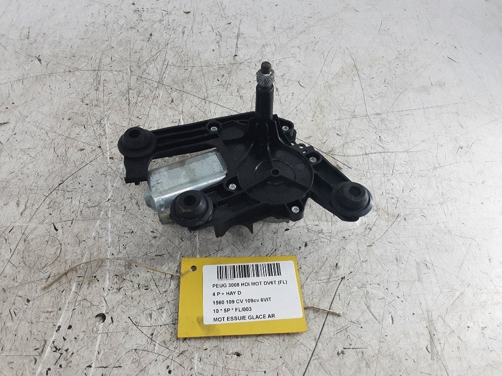 MOTEUR ESSUIE-GLACE ARRIÈRE 3008 I (0U / HU) (9680477480), Autos : Pièces & Accessoires, Mevr. I. Hauben, Utilisé, Rue de l'Espoir 34 34
4030  GRIVEGNÉE, BE