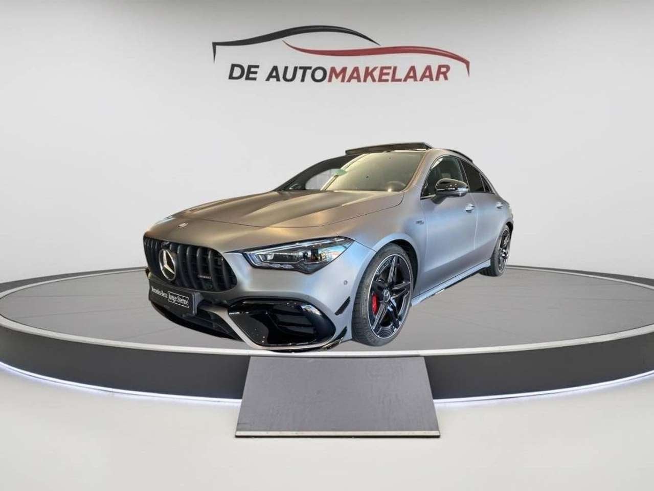 Mercedes-Benz CLA 45 AMG 1.026€ P/M Renting & halalfinancie, Auto's, Zwart, 4 cilinders, 0 kg, Bedrijf