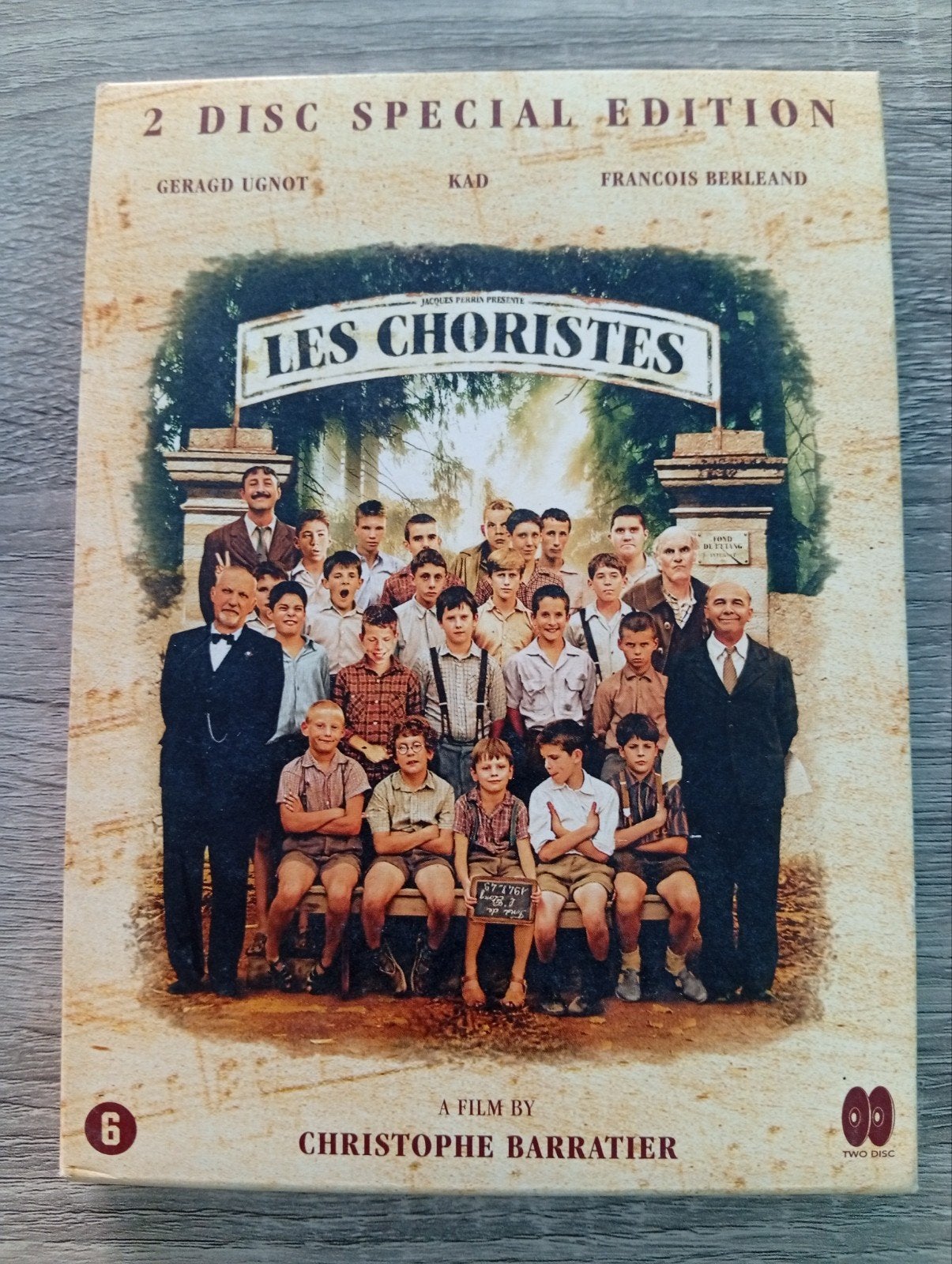 les choristes drama dvd Geragd ugnot, Cd's en Dvd's, Speciale editie, Nederlands, Overige genres, Ophalen of Verzenden