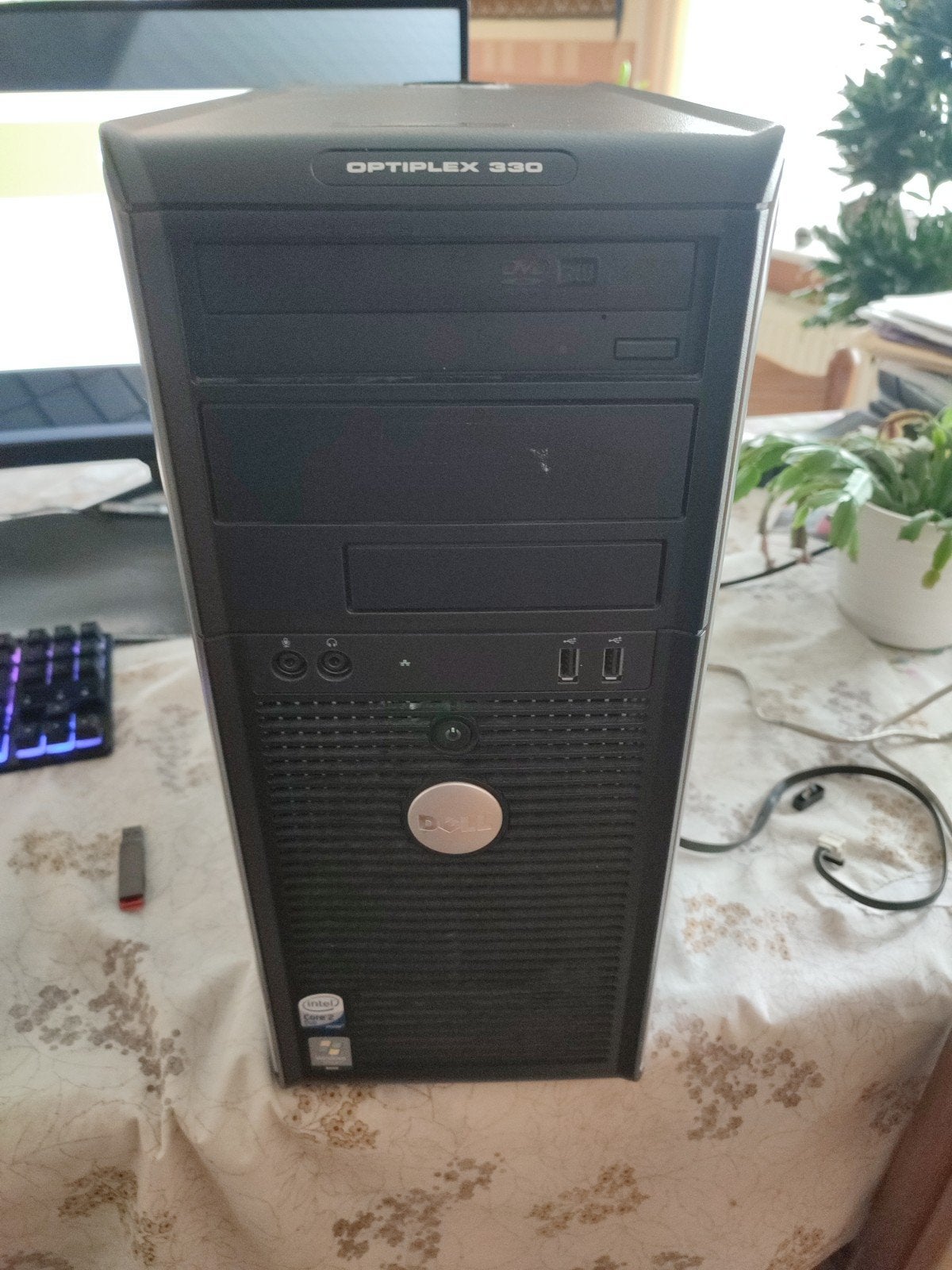 dell optiplex 330 dual core 4gb ram displayport, Ophalen, HDD