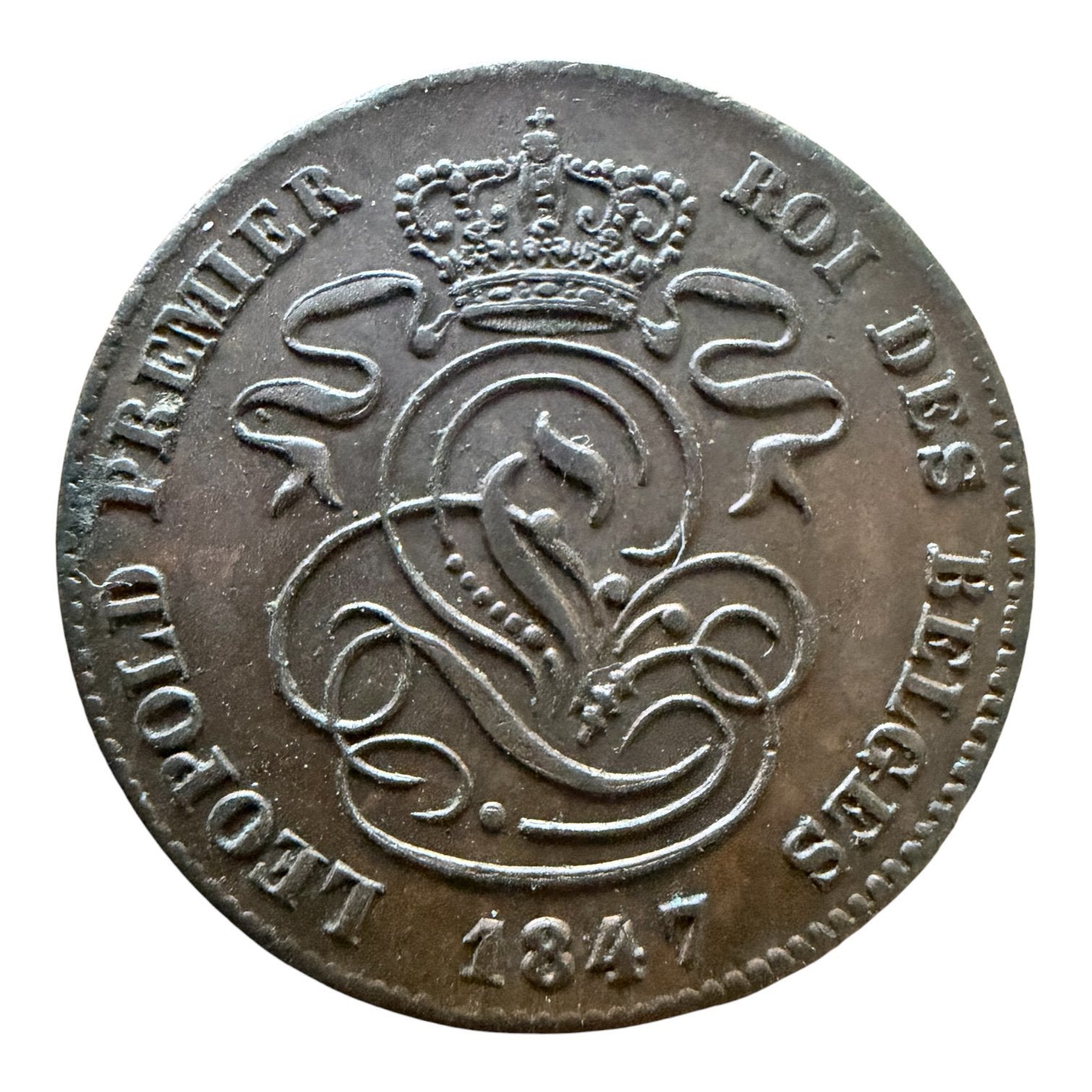 Belgie 2 Centiem 1847, Ophalen