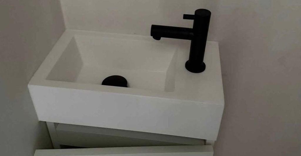 Lave-mains Newform 40-22 cm, Bricolage & Construction, Enlèvement, Neuf, Pierre, Lavabo