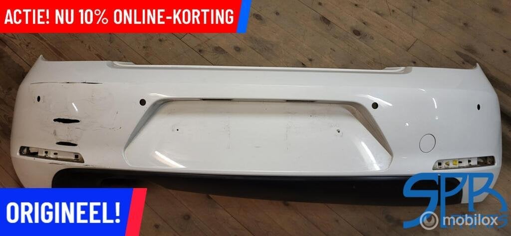 VW BEETLE 5C ACHTERBUMPER 4x PDC 5C5807421D DIFFUSER '11-'18, Auto-onderdelen, Gebruikt, Volkswagen, Ophalen of Verzenden, Volkswagen