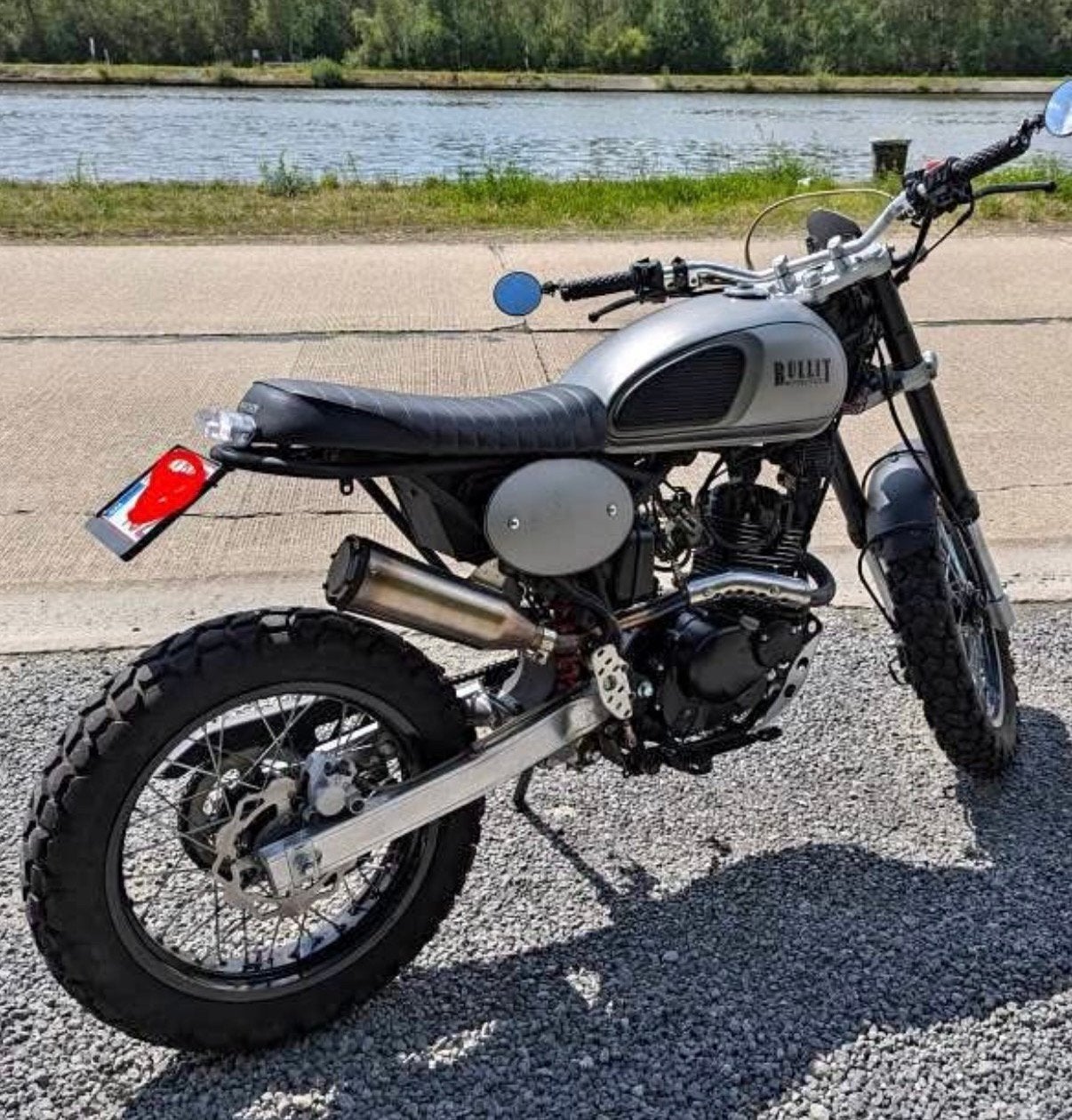 Moto brommer bullit hero 125cc 2019 6000kms, Enlèvement, Comme neuf
