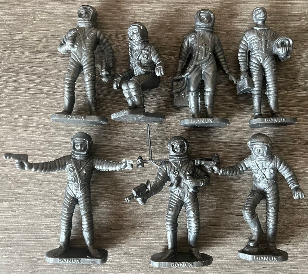 Vintage années 70 cadeau BONUX lot astronautes, Enlèvement ou Envoi