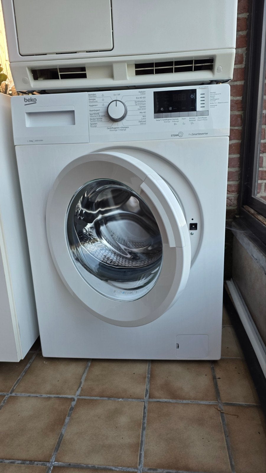 Wasmachine en droogkast, Ophalen