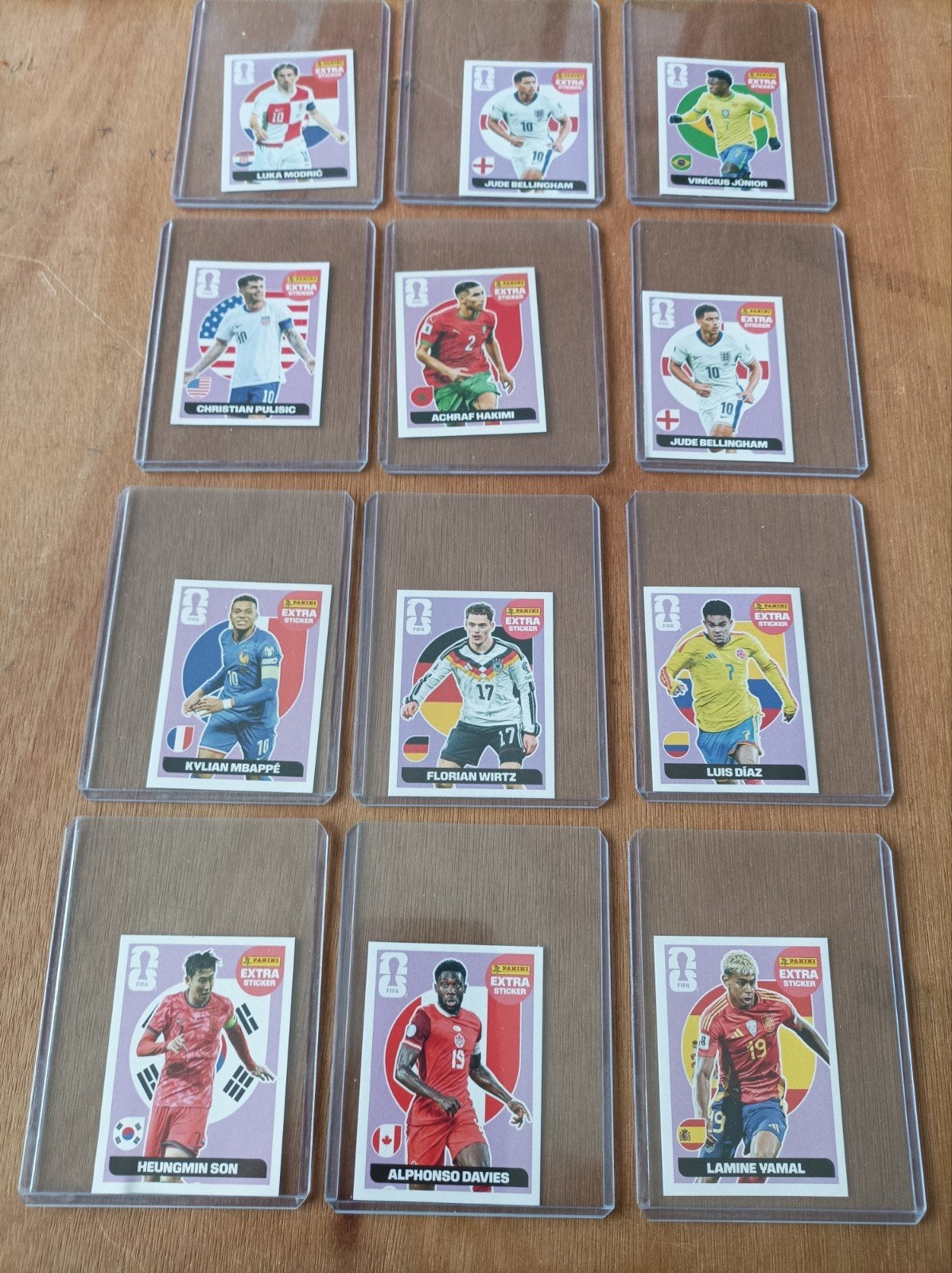Autocollants supplémentaires Panini coupe du monde 2026 viol, Enlèvement ou Envoi