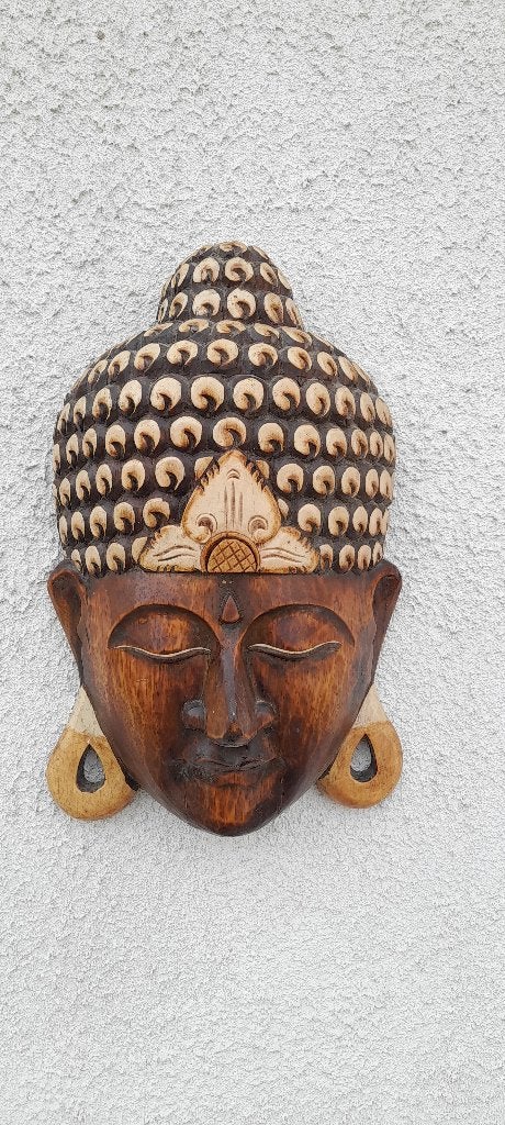 Houten wanddecoratie, Huis en Inrichting, Woonaccessoires | Wanddecoraties, Ophalen, Wandsculptuur, Oosters, Hout
