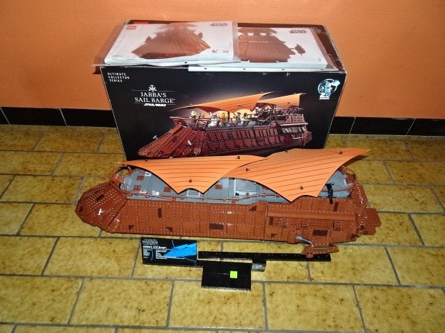 lego 75397 Jabba's sail barge, Kinderen en Baby's, Speelgoed | Duplo en Lego, Ophalen, Gebruikt, Star Wars, Lego
