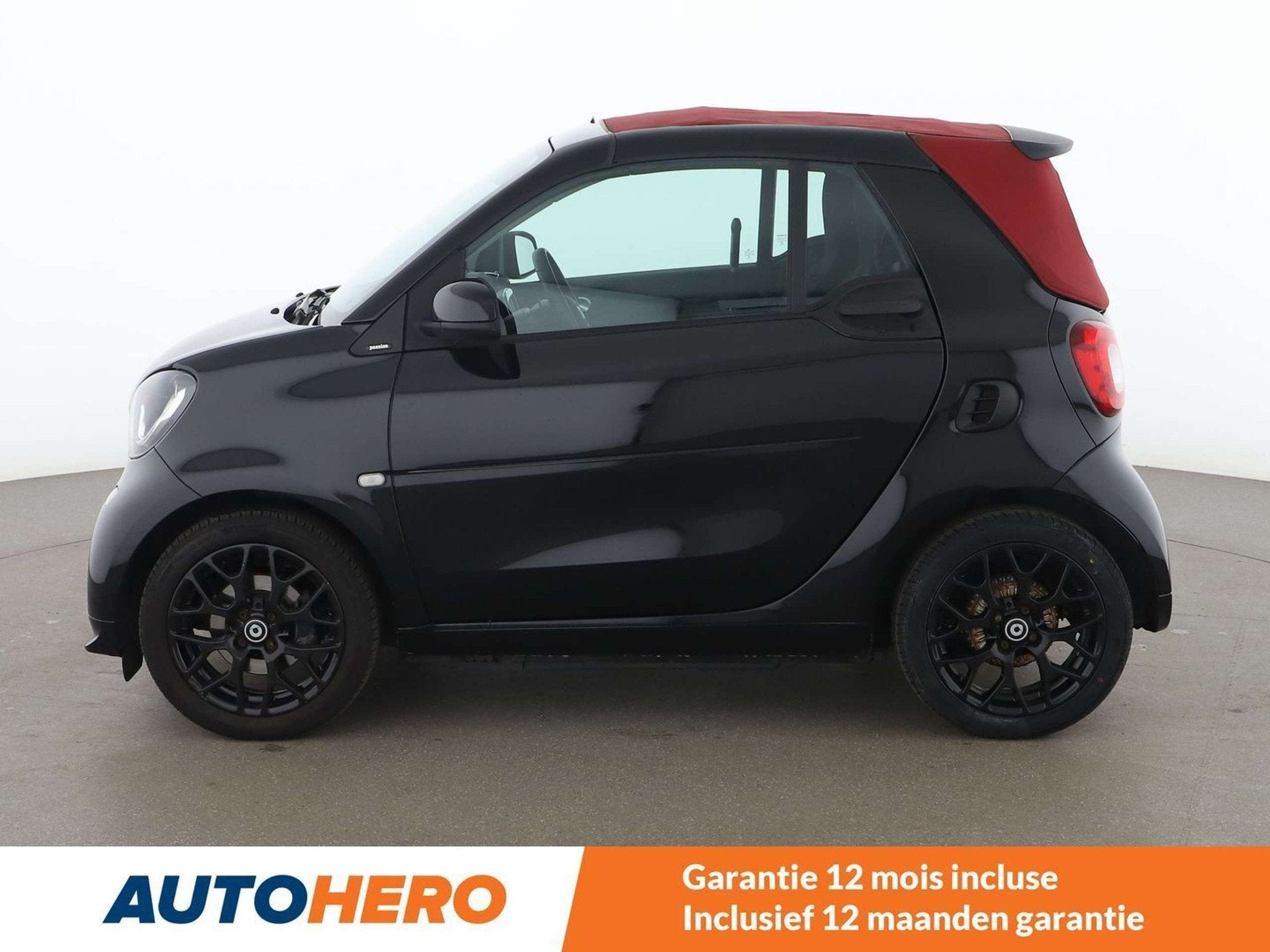 Smart Fortwo 0.9 Turbo Basis passion (automatique), Autos, Achat, Euro 6, 995 kg, Noir