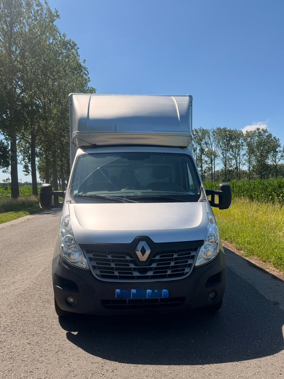RENAULT MASTER AVEC GRAND COFFRE À MEUBLES, Argent ou Gris, Achat, Capteur de lumière, 3 places