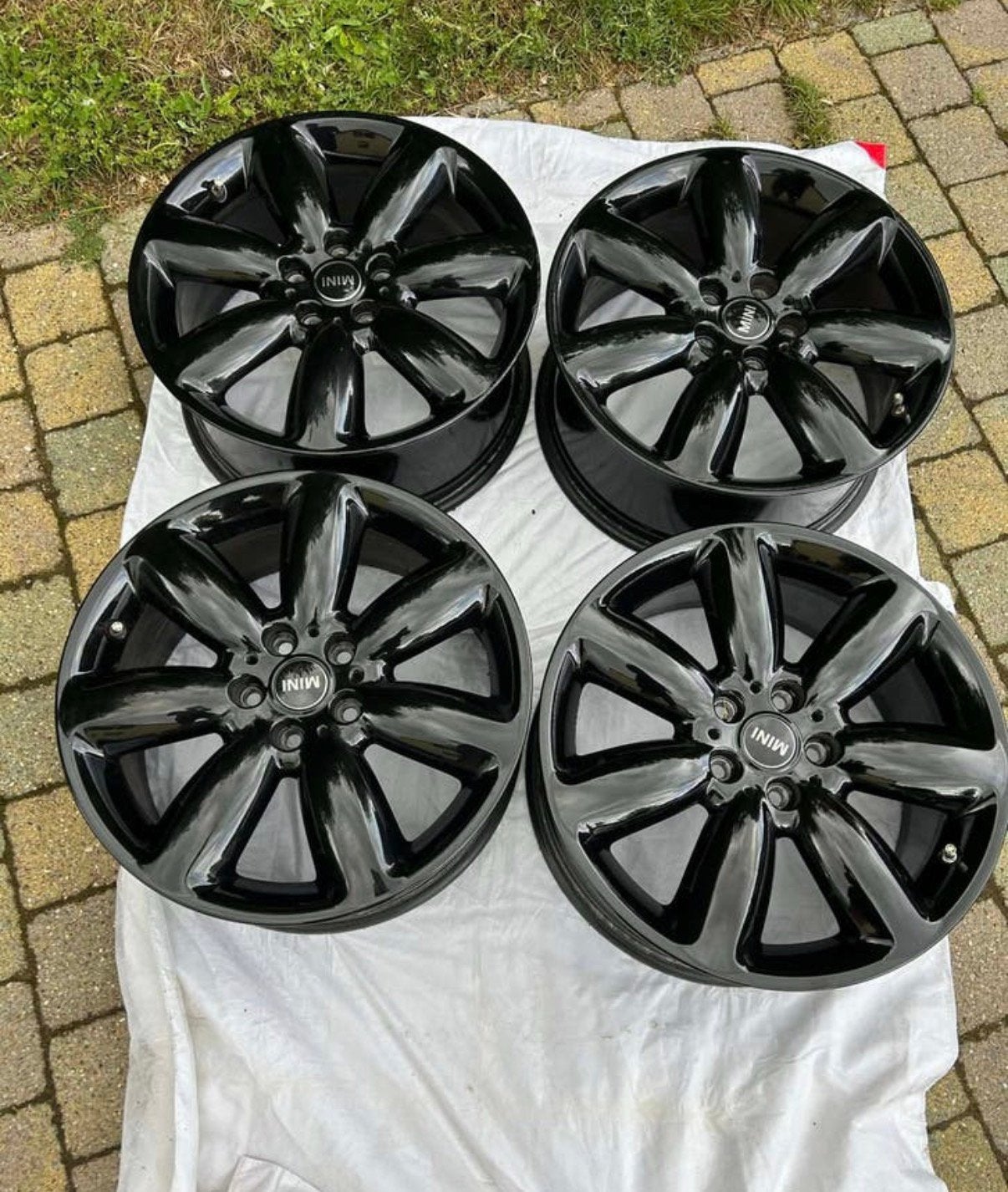 4 jantes mini 18 pouces, Autos : Pièces & Accessoires, Pneus & Jantes, Pneu(s), 18 pouces, Enlèvement