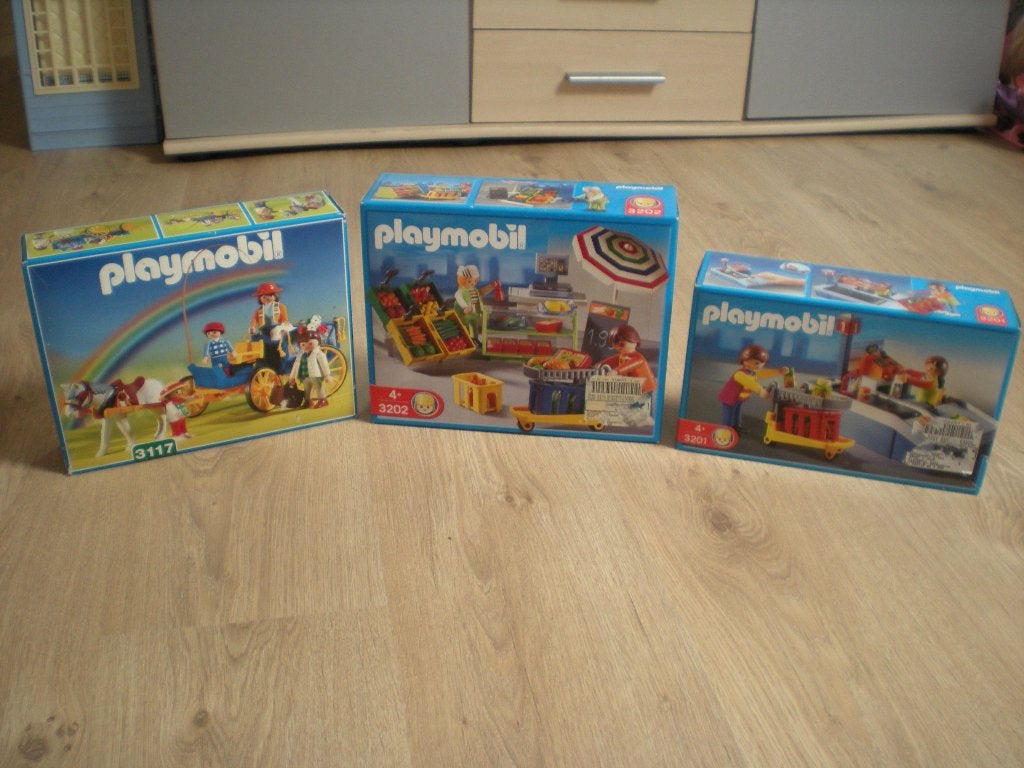 Lot de 3 Playmobil vintages années 2000, Enfants & Bébés, Enlèvement, Neuf, Kit complet