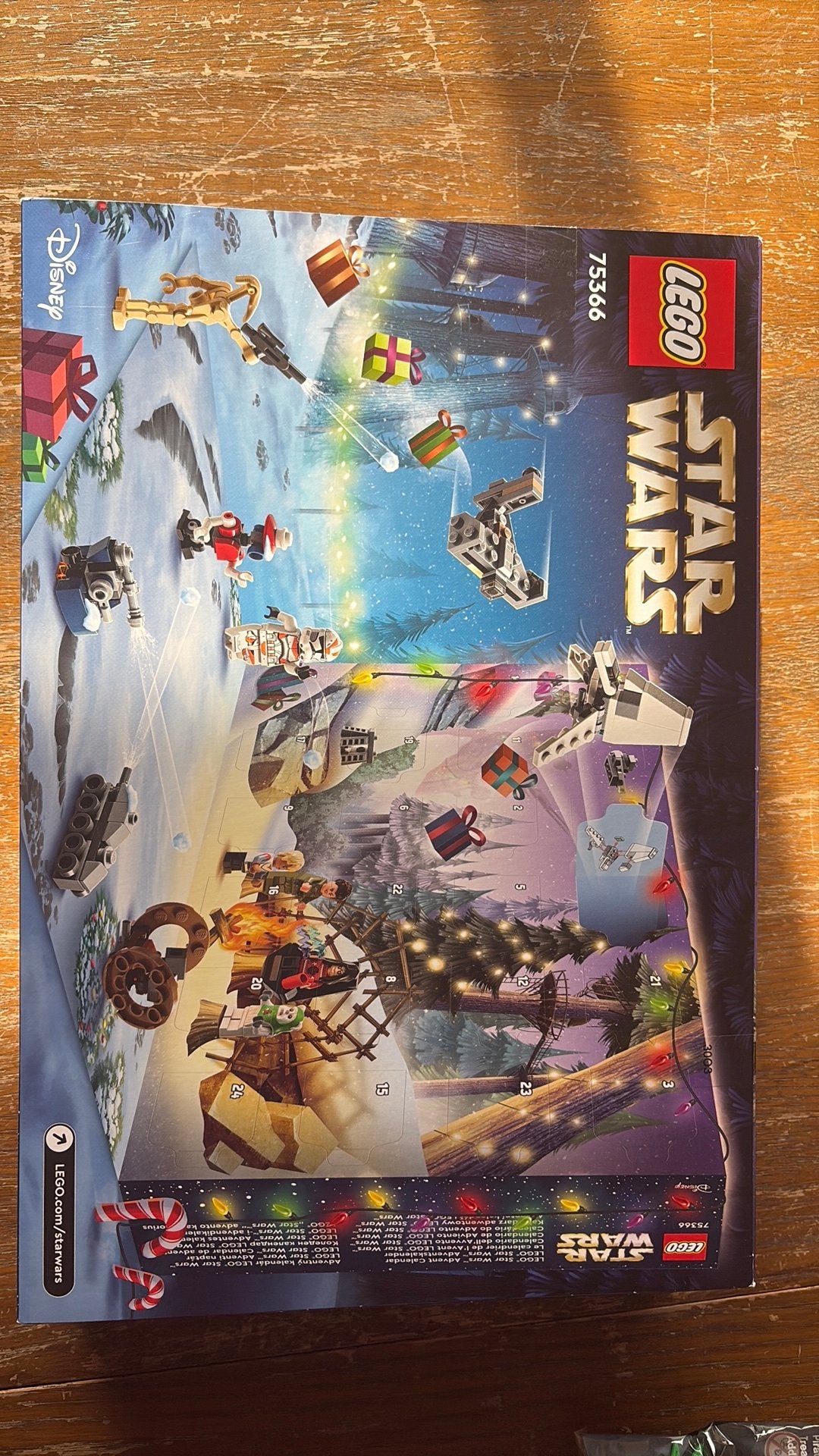 Lego star wars advent kalender | 75366 | advent kalender, Ophalen of Verzenden, Gebruikt, Lego, Star Wars