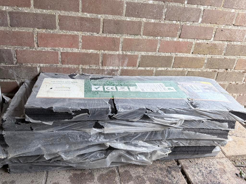 Roofing shingles, Ophalen, Overige materialen, Zwart, Overige typen