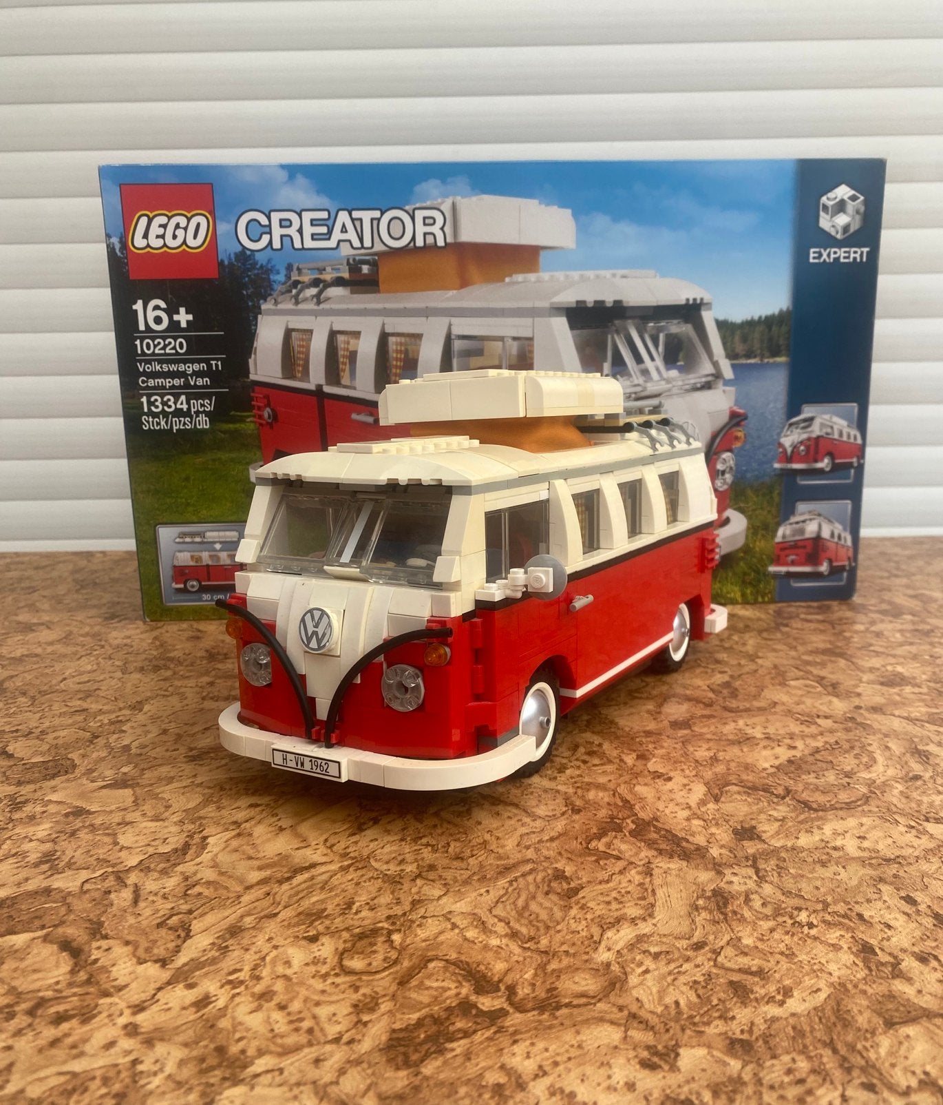 LEGO 10220 Volkswagen T1 Camper Van, Hobby & Loisirs créatifs, Enlèvement, Utilisé, Autres types