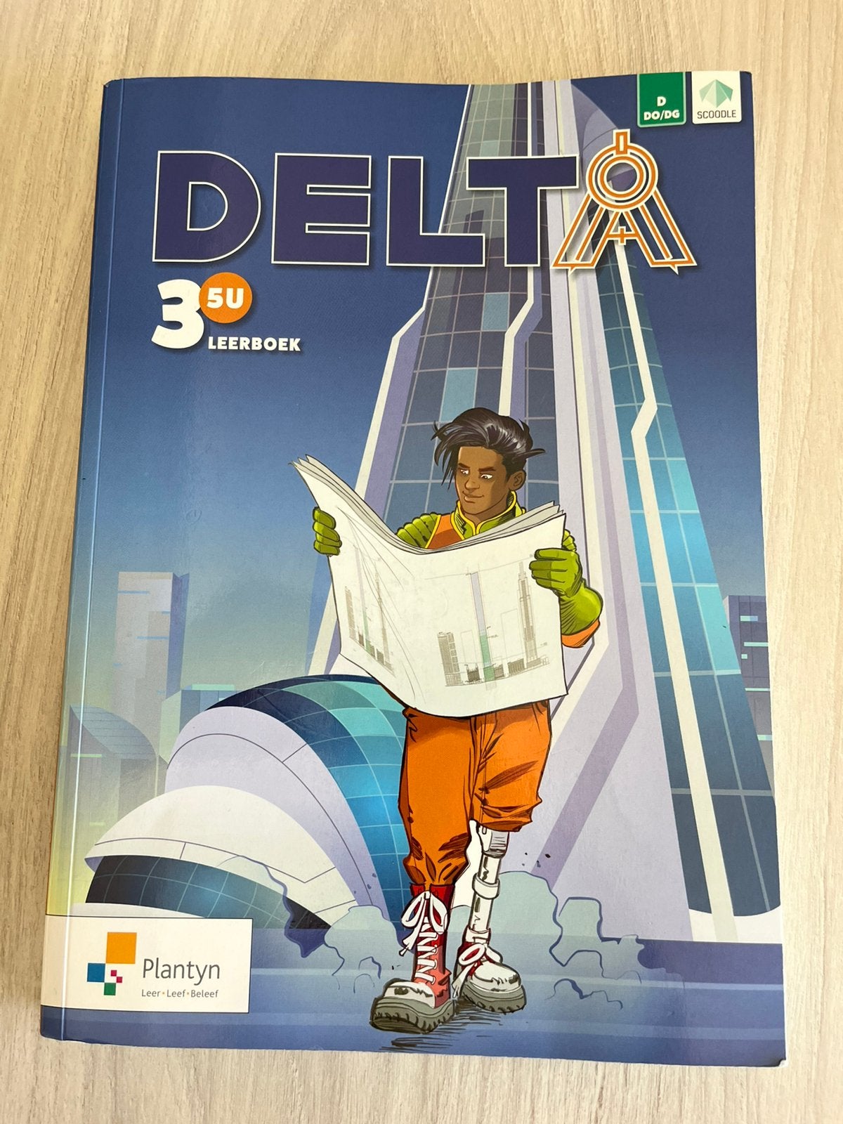 Leerboek wiskunde delta3 (5u), Boeken, Ophalen, Zo goed als nieuw