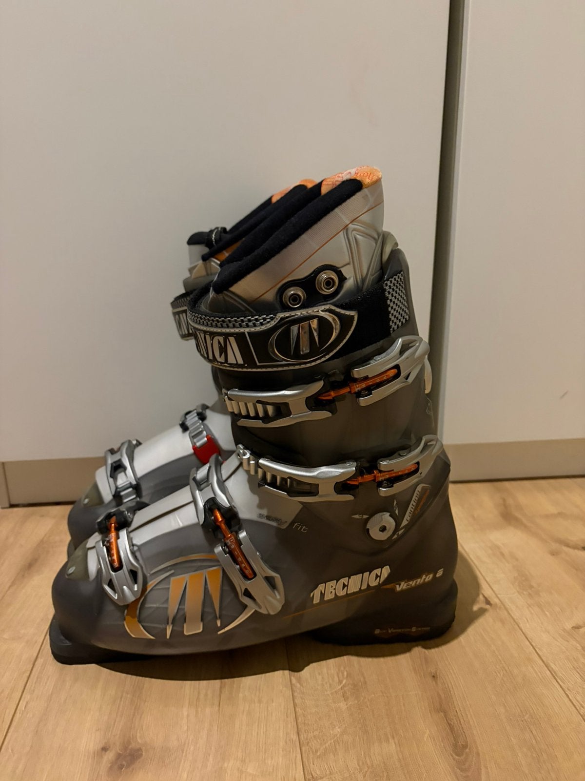 Skibotten met zak, Gebruikt, Schoenen, Ski, Ophalen