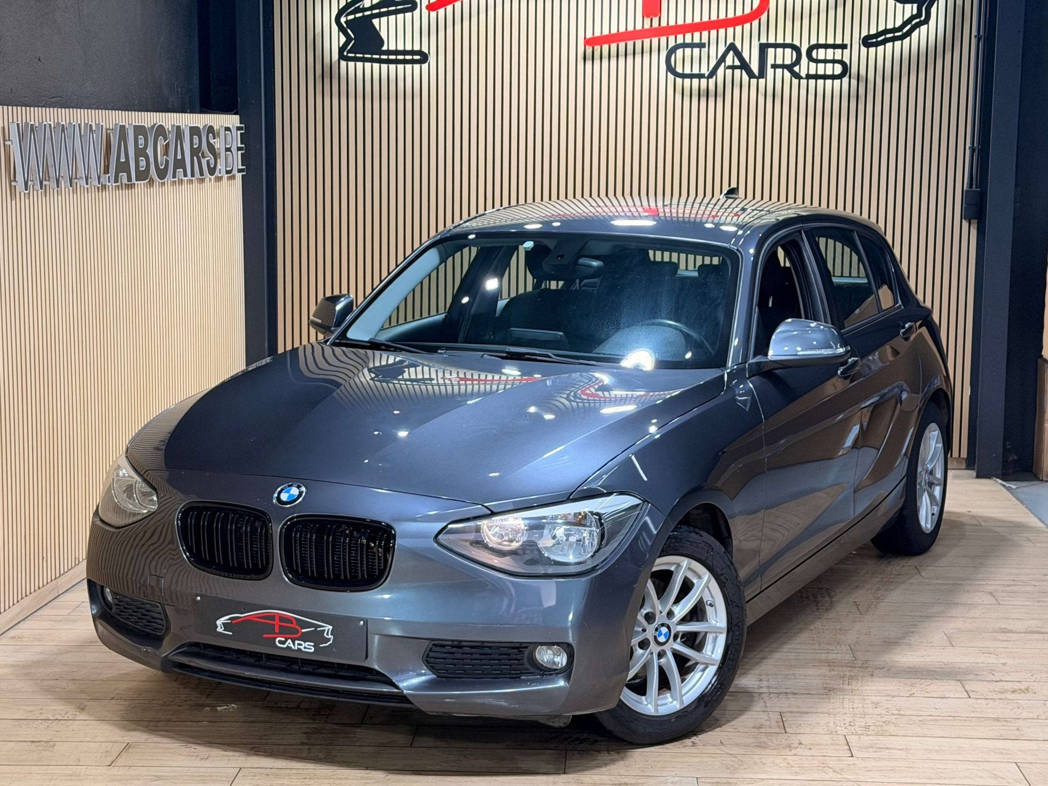 BMW 1 Serie 116 116ed * GPS *, Autos, Achat, Entreprise, Noir, 5 portes