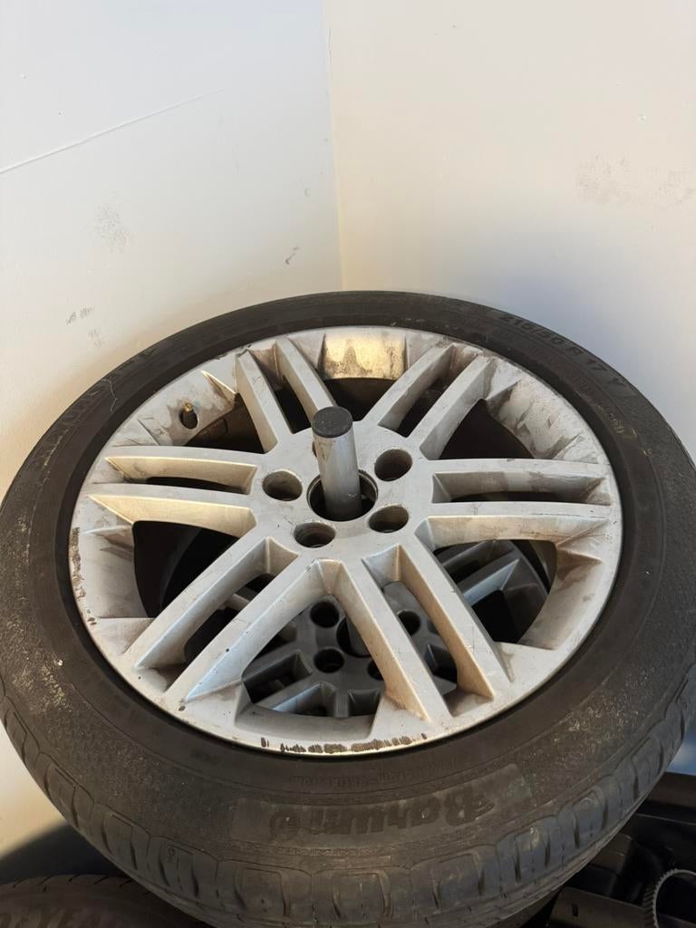 4 Barum zomerbanden met velgen 17’’ -Opel, Auto-onderdelen, Banden en Velgen, Ophalen, 17 inch, Zomerbanden