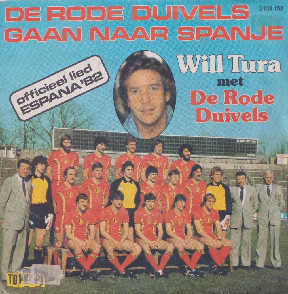 Will Tura – De Rode Duivels gaan naar Spanje – Single - VOET, Ophalen of Verzenden, Gebruikt, Nederlandstalig