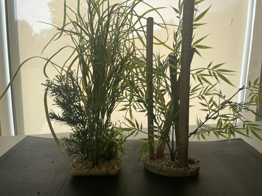 2 grote aquarium ornamenten, Enlèvement, Utilisé, Decoratie, Autres marques