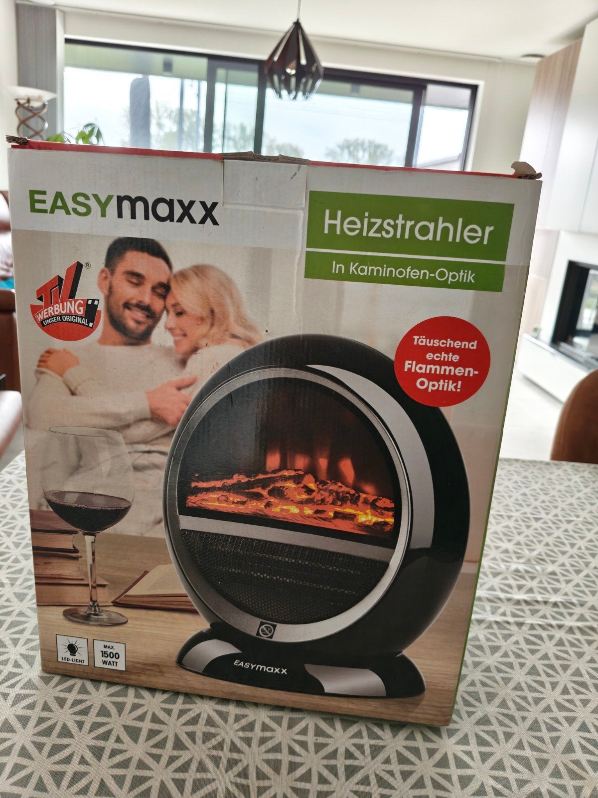 easymaxx straalkachel 1500 Watt, Ophalen, Nieuw