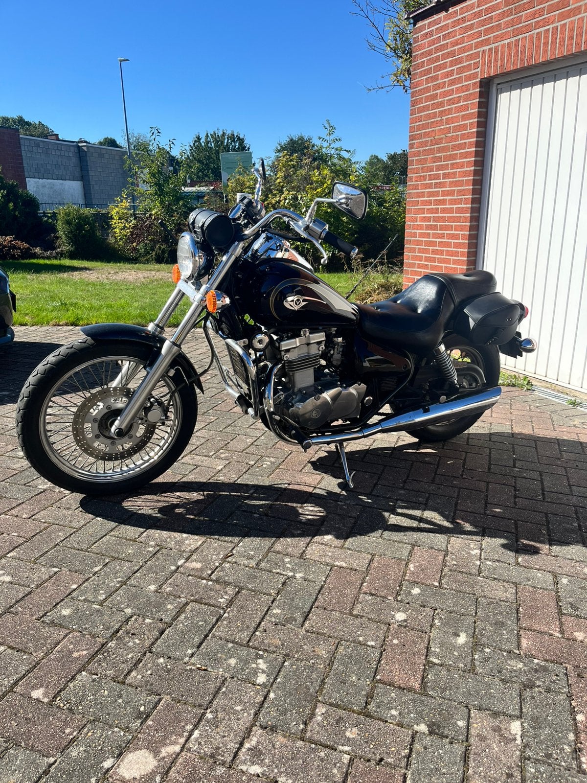 Kawasaki Vulcan 500, Occasion, Chopper, 2 cylindres, Particulier