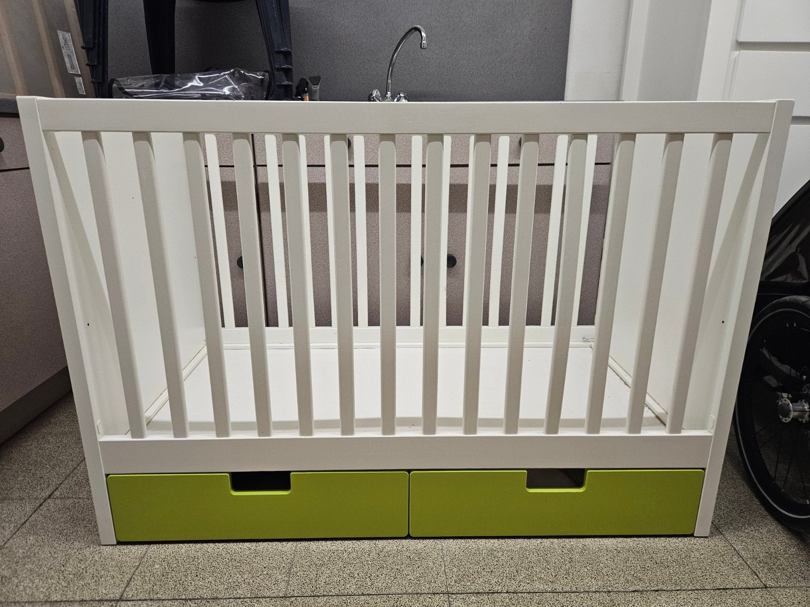 Babybedje, Ophalen, Matras